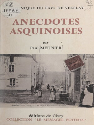 cover image of Anecdotes asquinoises